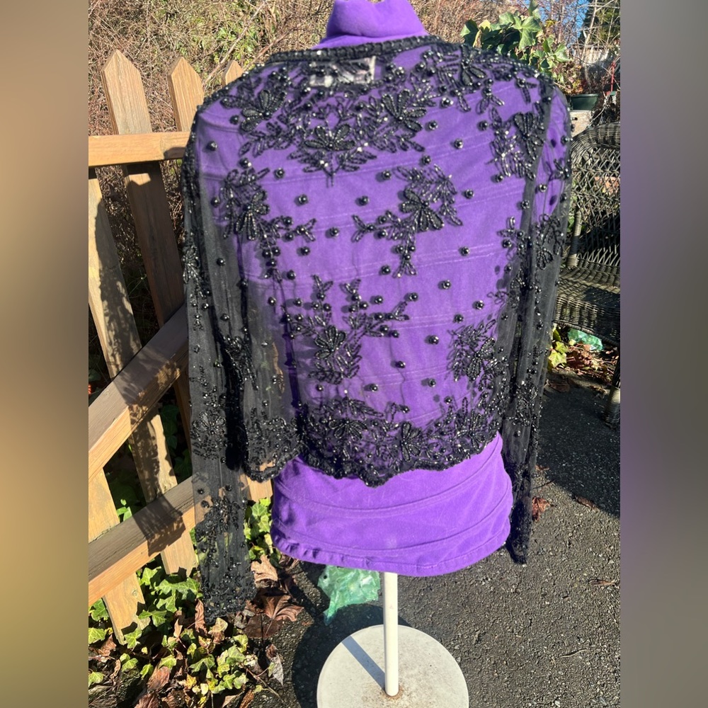 A lot of beadwork on this beautiful jacket